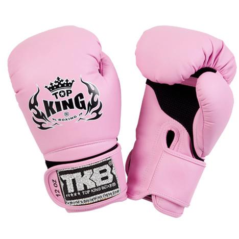 顶级国王粉红色“超级空气”拳击手套