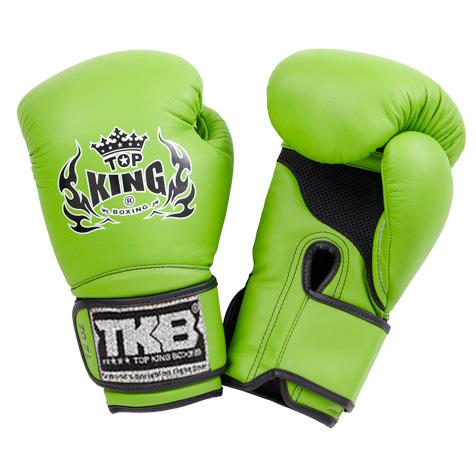 顶级国王绿色“超级空气”拳击手套